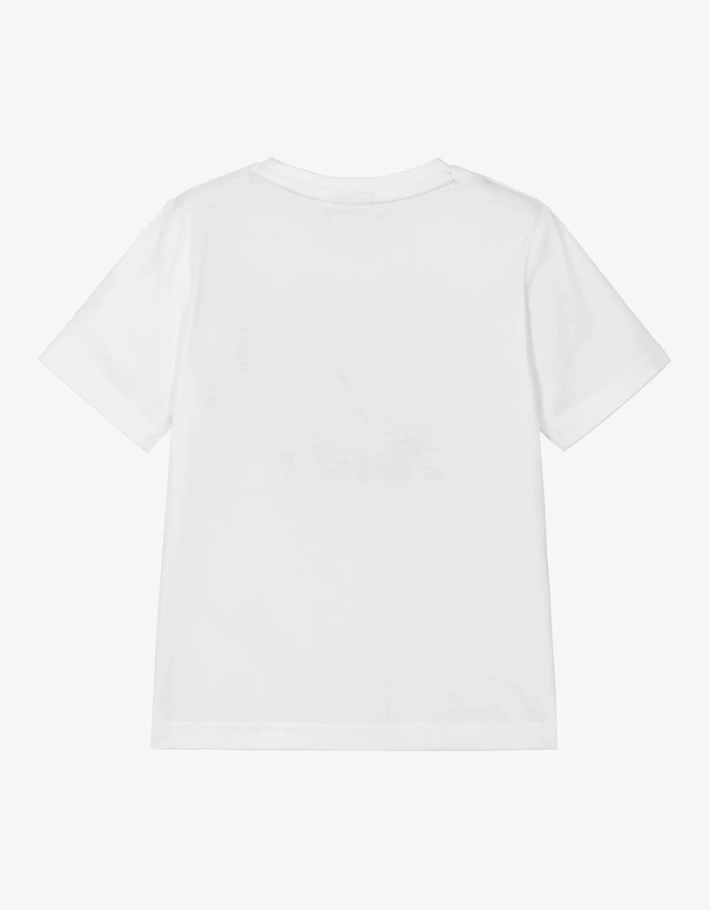 BOSS WHITE T SHIRT J51219