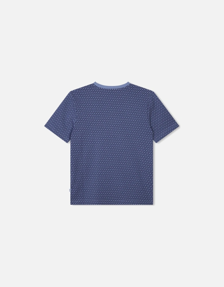 BOSS SLATE BLUE T SHIRT J51213