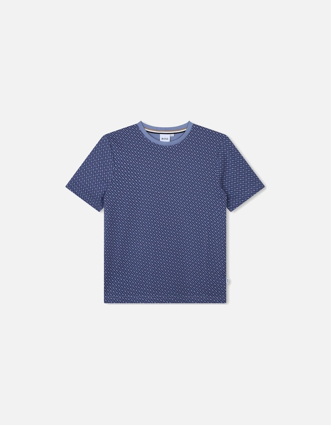 BOSS SLATE BLUE T SHIRT J51213, 3 of 2