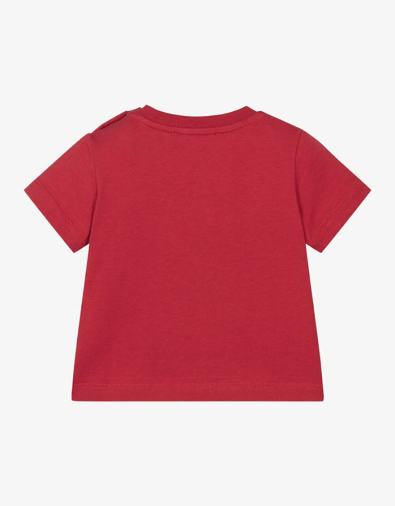 BABY/TODDLER RED T SHIRT M7M032