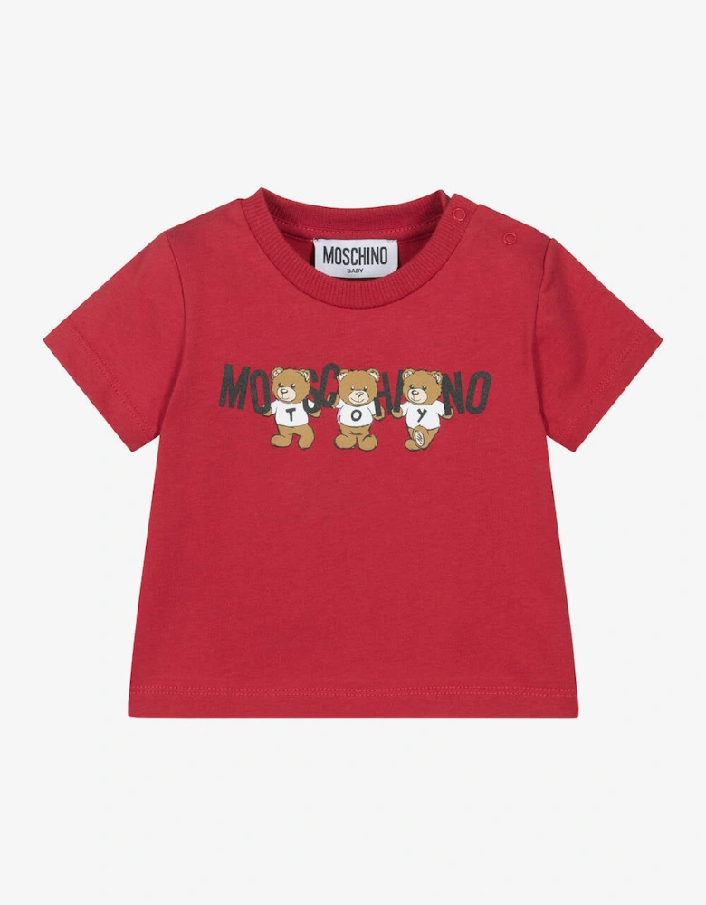 BABY/TODDLER RED T SHIRT M7M032