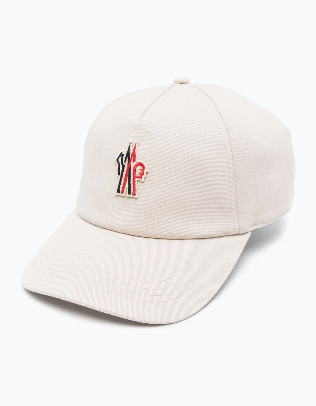 Moncler Men's Branded Baseball Cap Stone - Cream - Size: 0