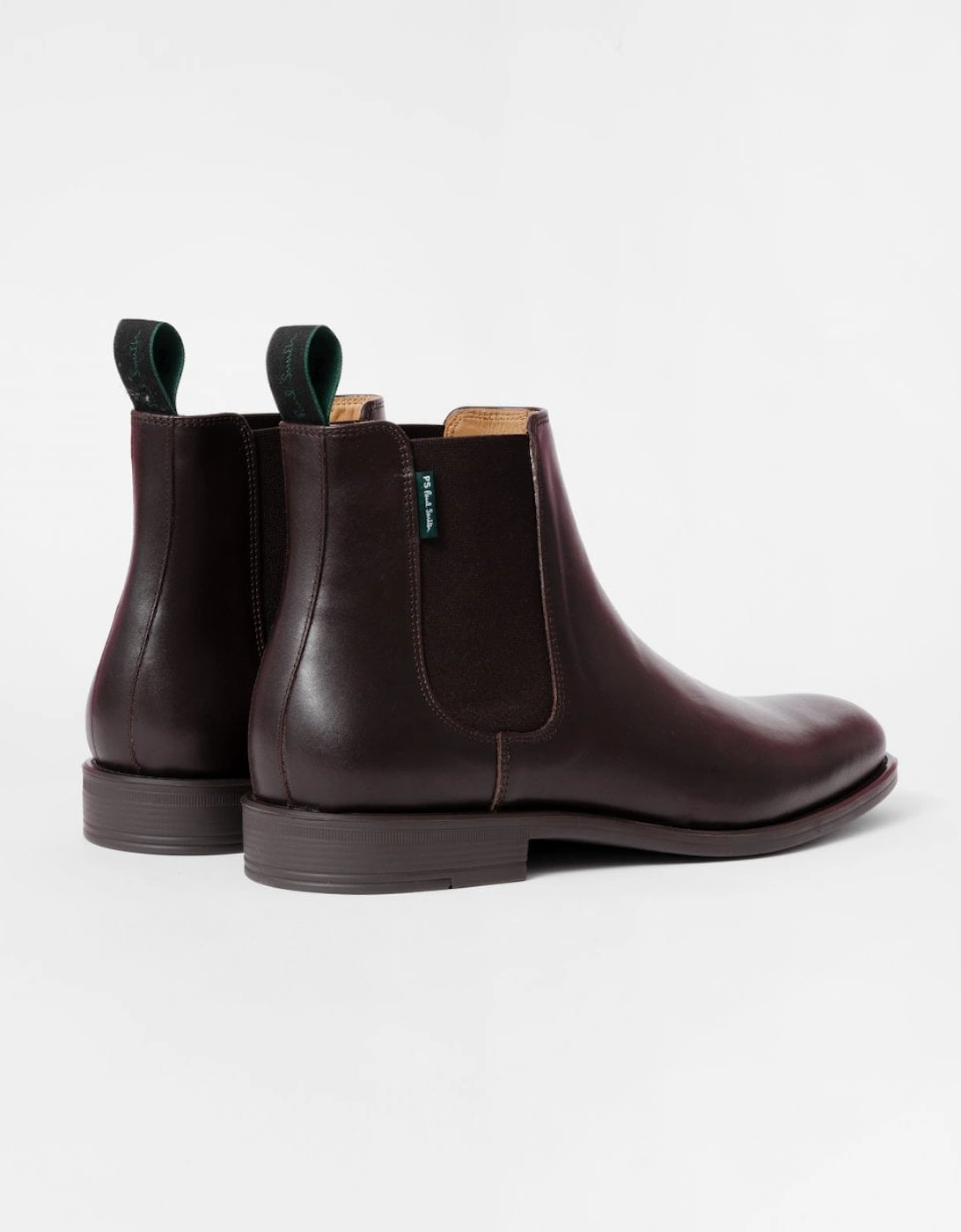 Cedric Mens Leather Chelsea Boots