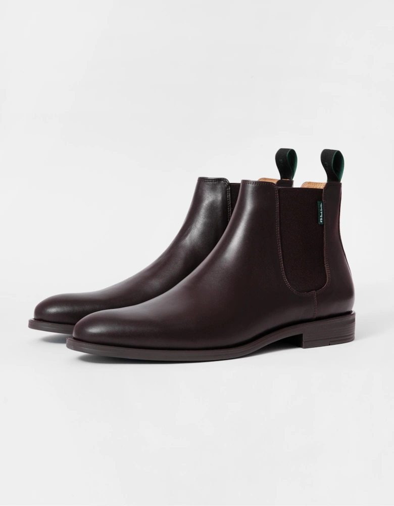 Cedric Mens Leather Chelsea Boots