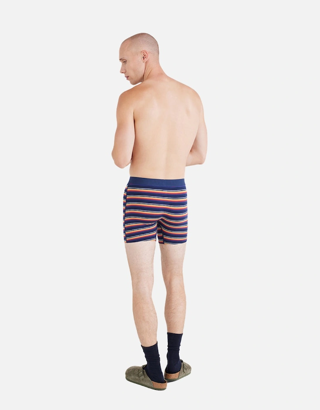 2-Pack Vibe Super Soft Boxer Briefs, Field Stripe / Navy