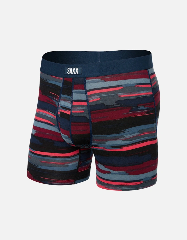 Daytripper Abstract Stripes Boxer Brief, Navy