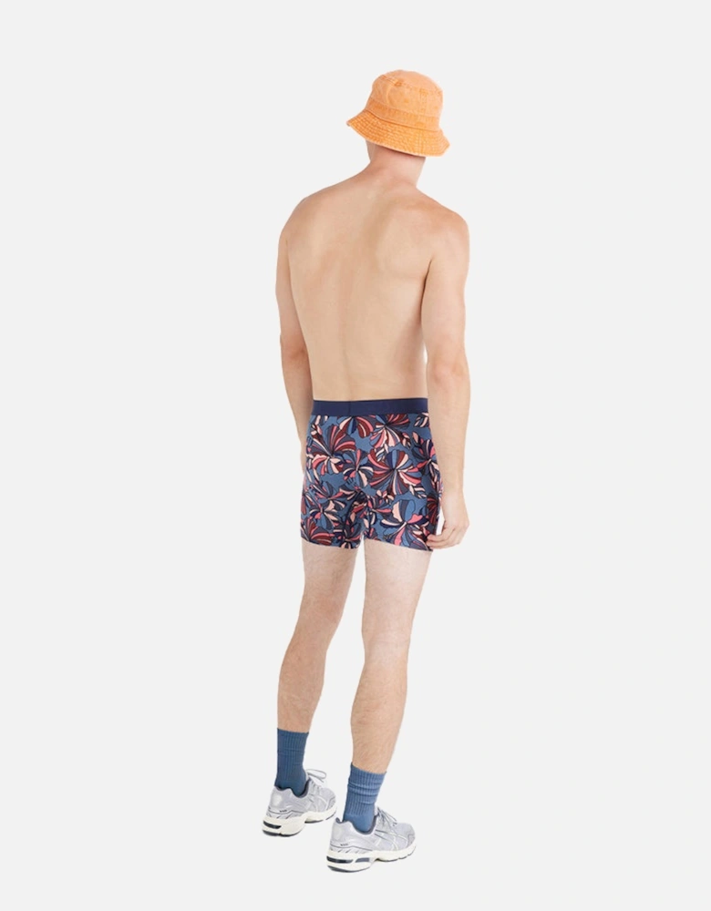 Vibe Xtra Super Soft Flower Pop Boxer Brief, Blue