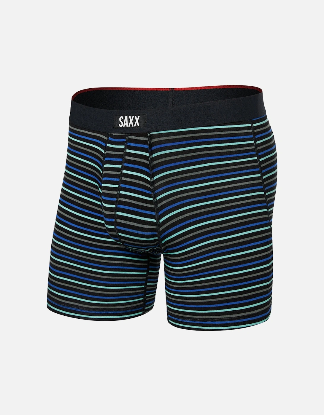 Vibe Xtra Super Soft Stripe Boxer Brief, Sport Blue, 7 of 6