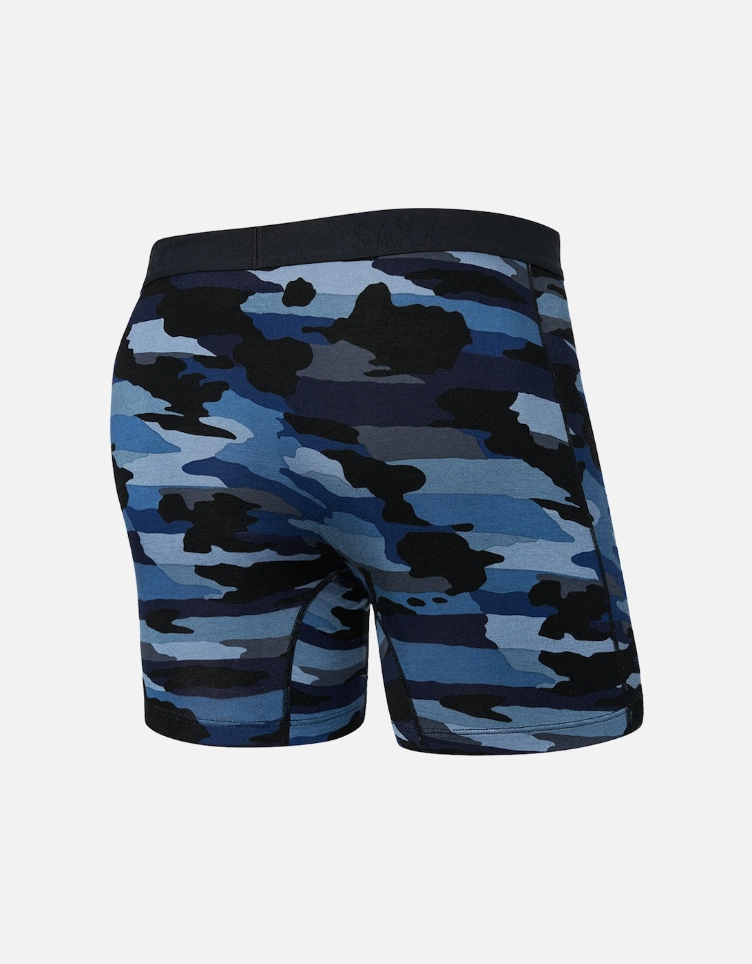 Vibe Xtra Super Soft Camo Boxer Brief, Blue