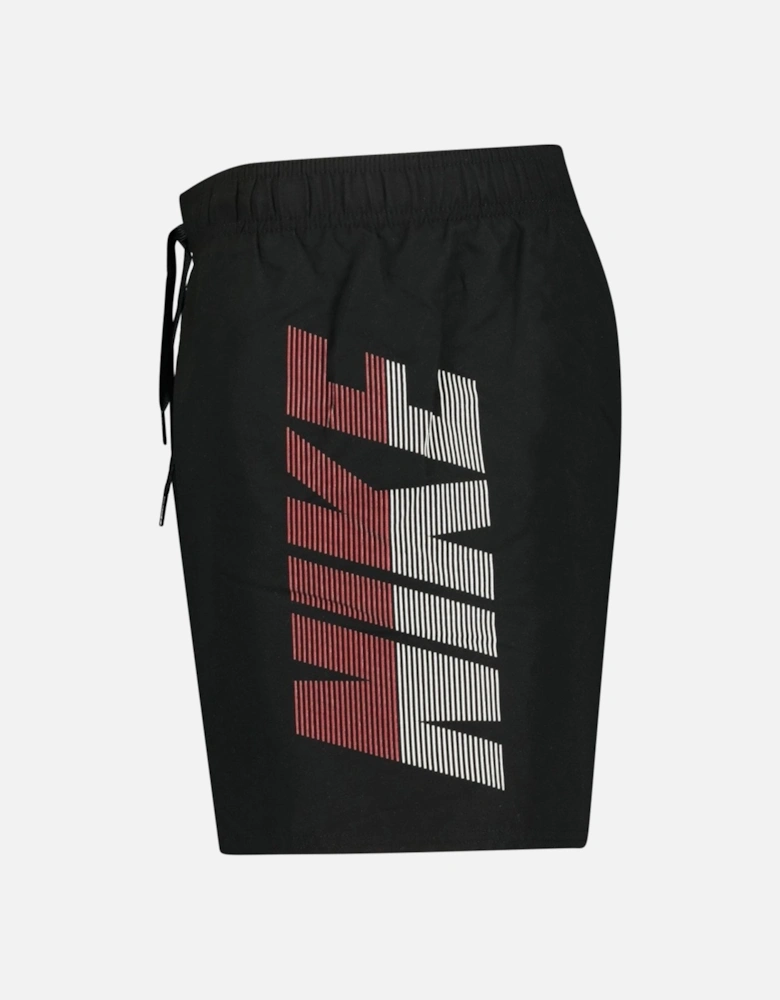 Logo Swim Shorts Black