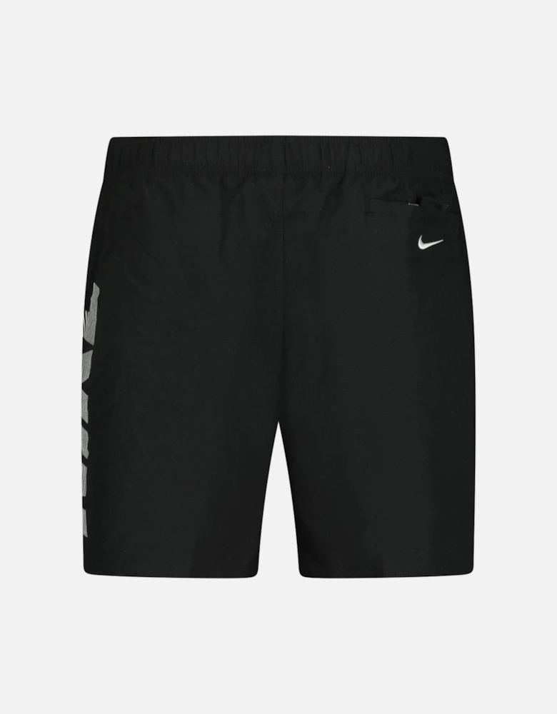 Logo Swim Shorts Black