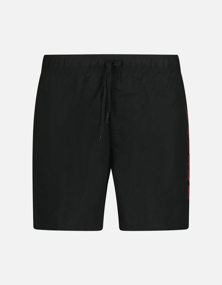 Logo Swim Shorts Black