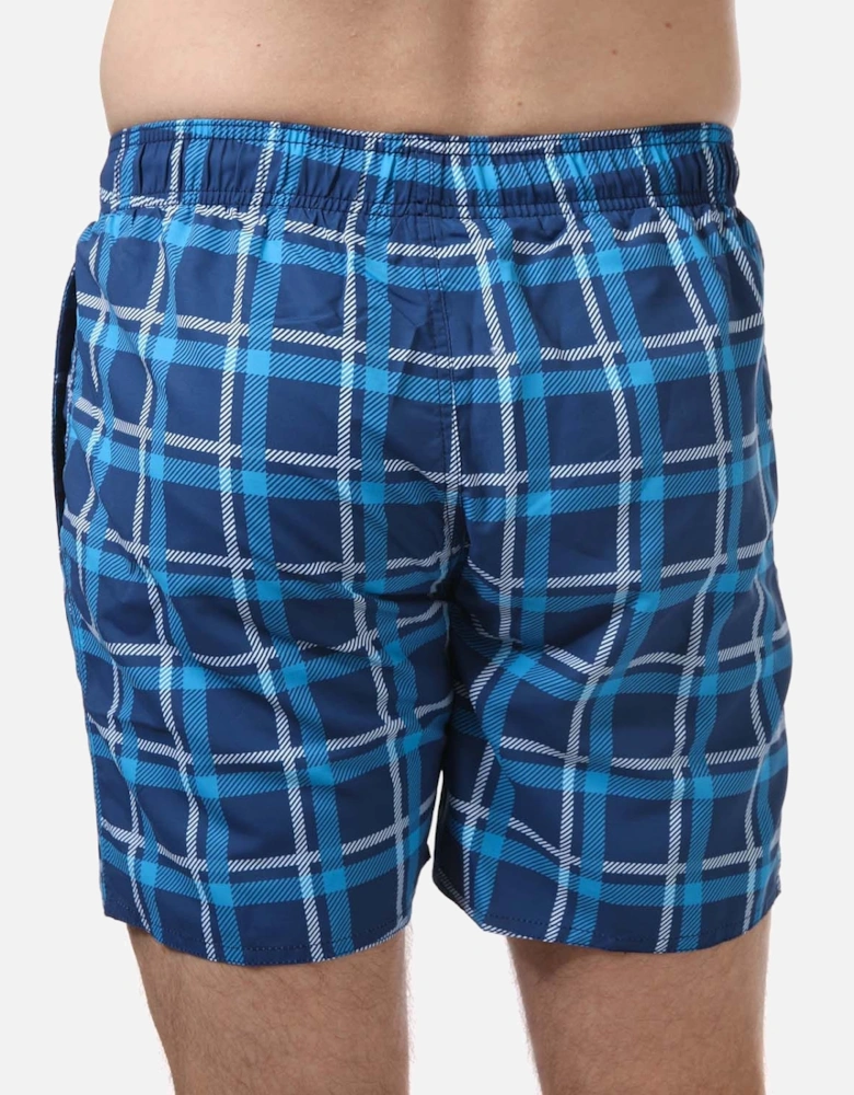 Mens Devon Check Swim Short