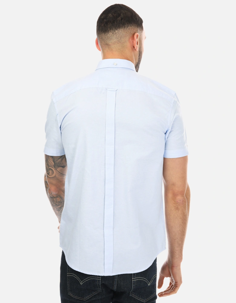 Mens Short Sleeve Oxford Shirt