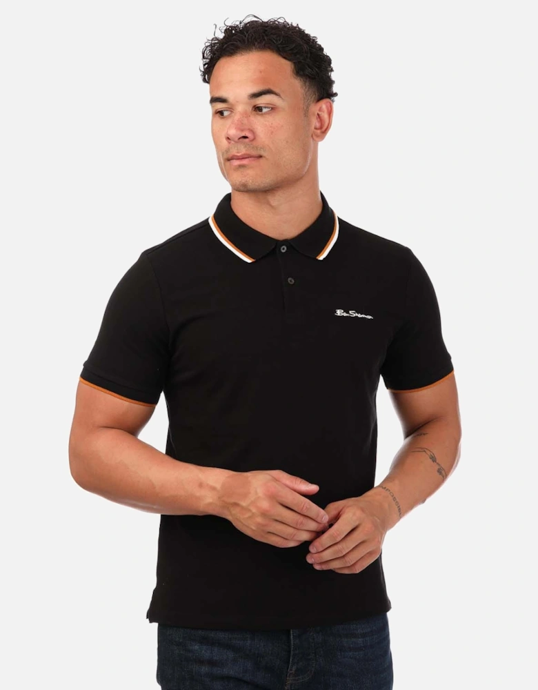 Mens Twin Tipped Polo Shirt