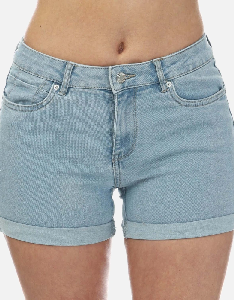 Womens Luna Denim Shorts