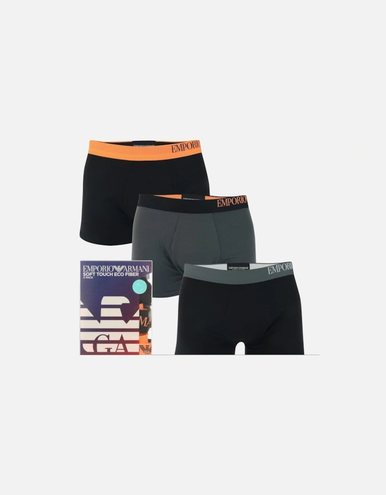 Mens 3-Pack Boxer Briefs - Mens 3-Pack Trunks