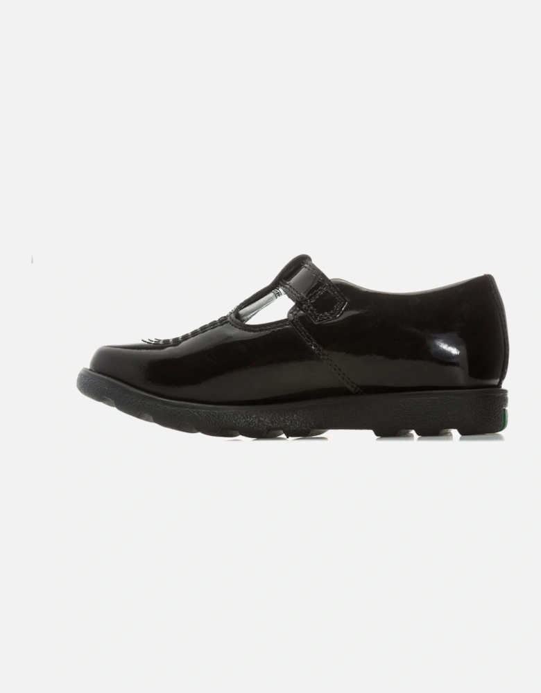 Children Girls Fragma T-Bar Patent Shoes