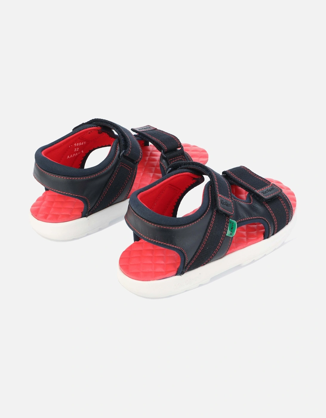 Children Boys Kickstar Leather Sandal