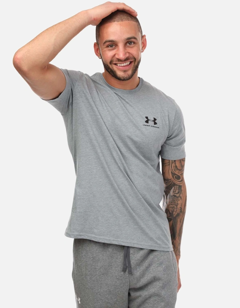 Mens Sportsstyle Left Chest Short Sleeve T-Shirt