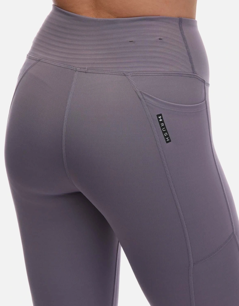 Womens UA RUSH No-Slip Waistband Leggings