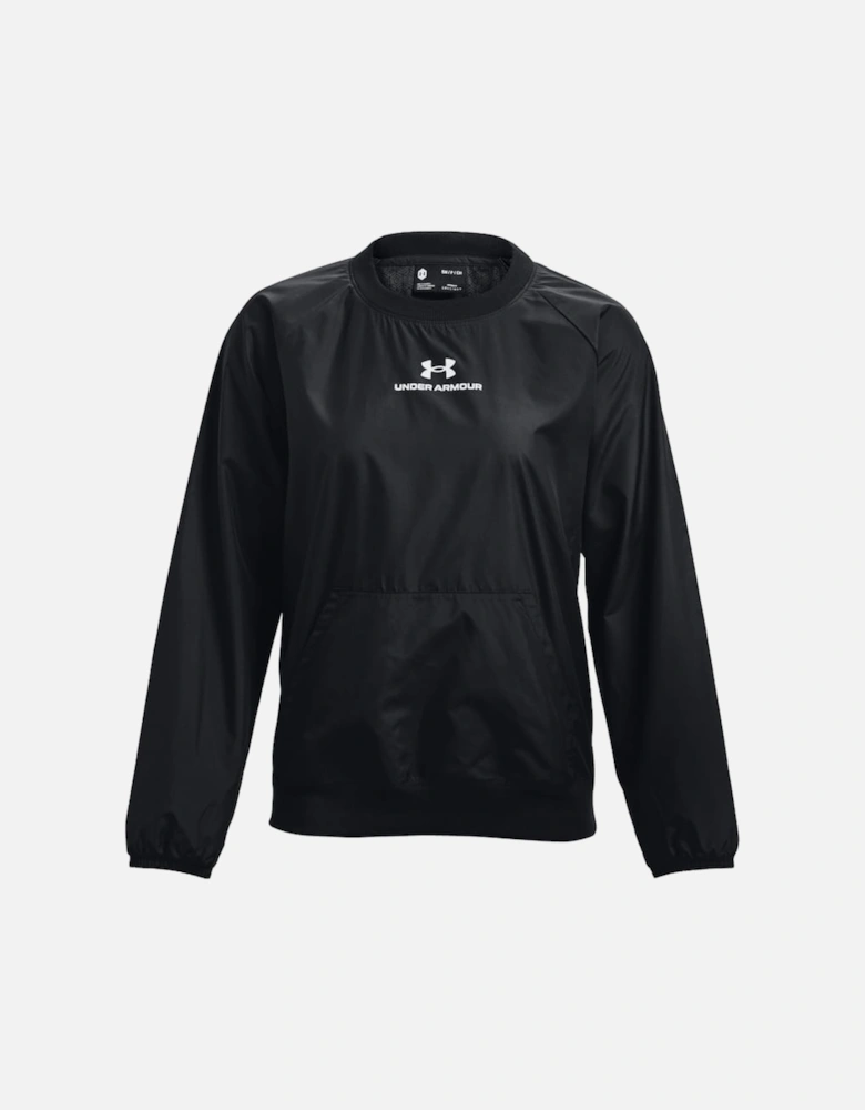 Womens UA Rush Woven Crew Sweatshirt