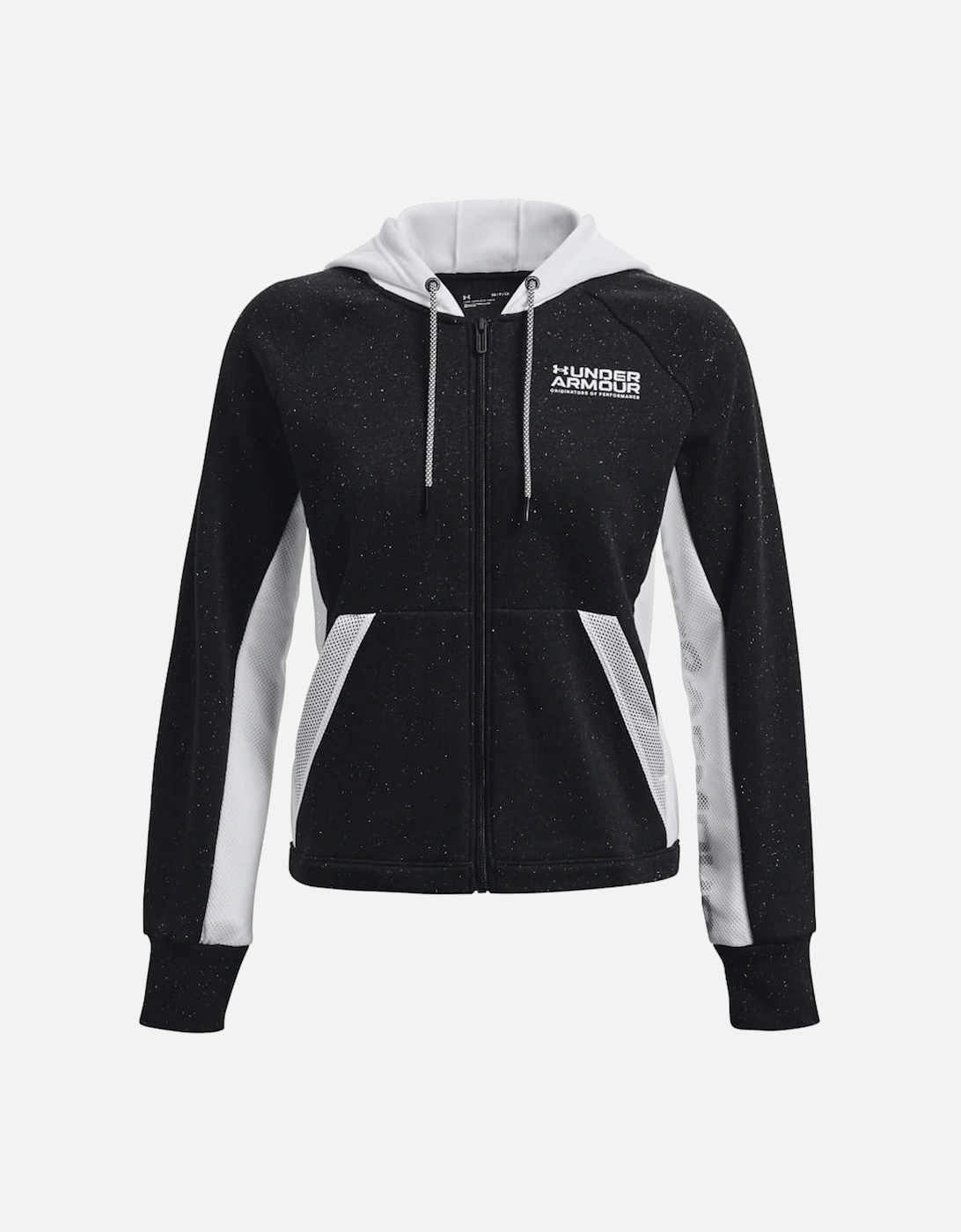 Womens UA Rival Full Zip Hoody, 3 of 2