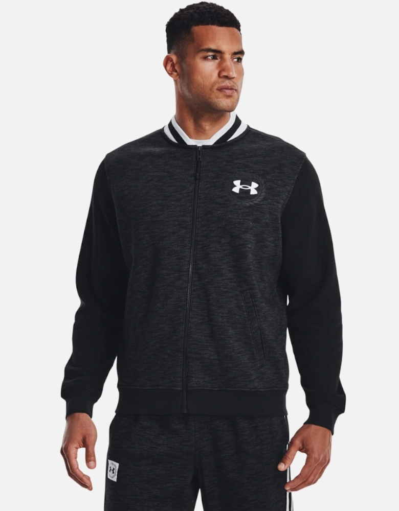 Mens UA Essential Heritage Full Zip Sweatshirt