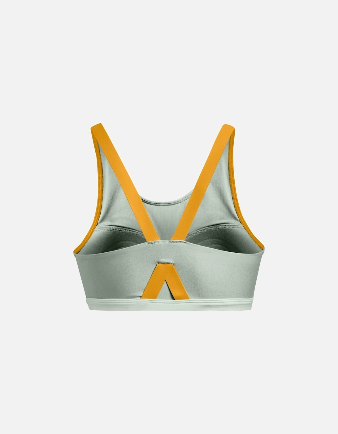 Womens UA Infinity Mid High Neck Shine Bra