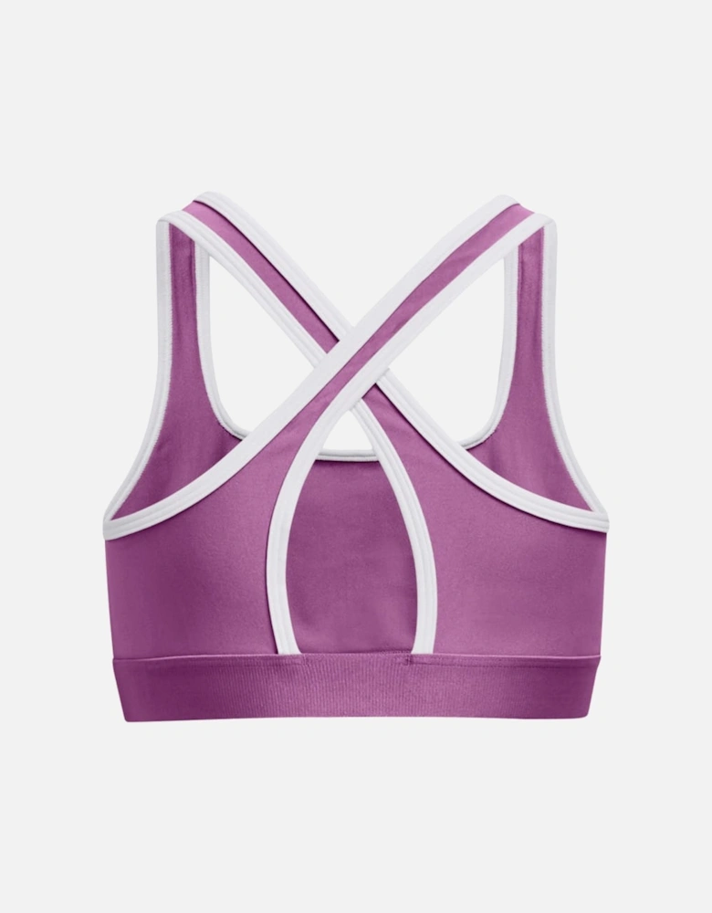 Girls UA Crossback Graphic Sports Bra