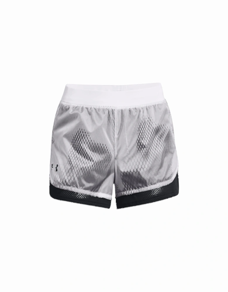 Womens UA Woven Layered Shorts