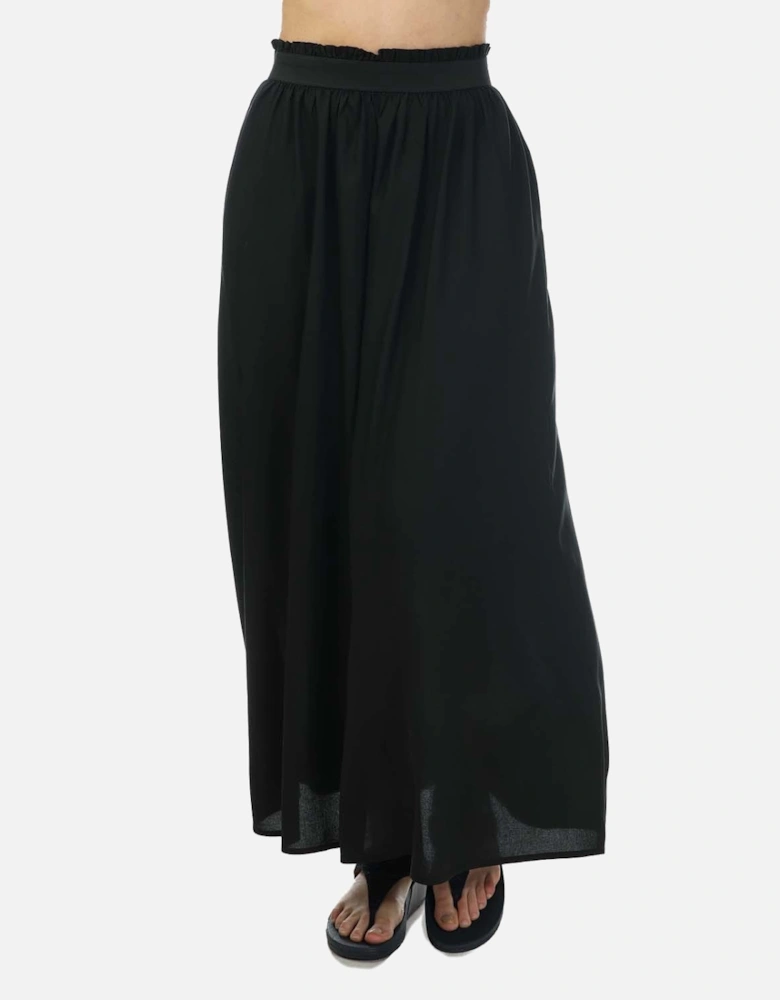 Womens Paperbag Maxi Skirt