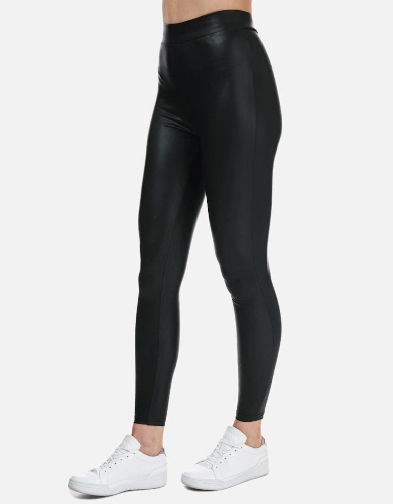 Womens Cool Coated Leggings