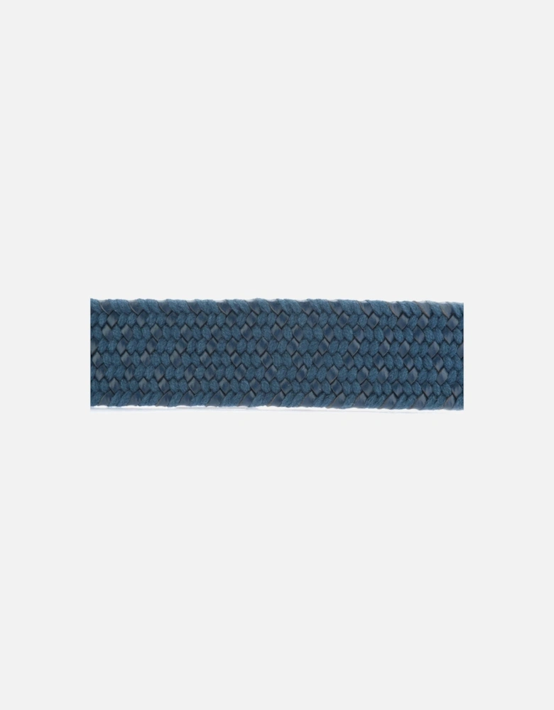 Galan Leather Woven Belt