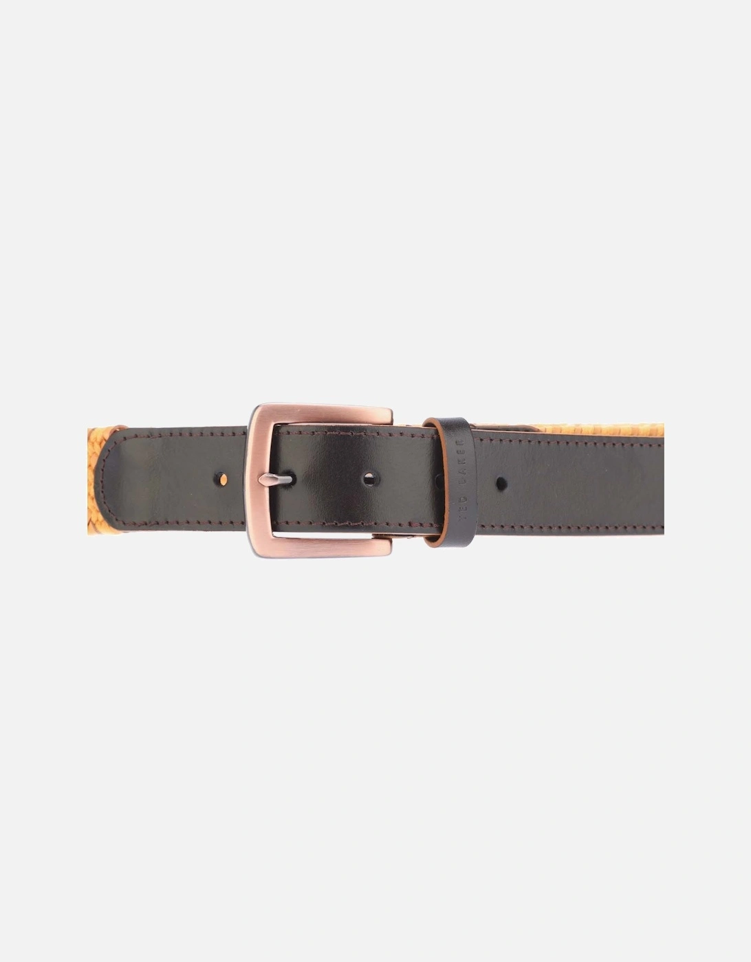 Galan Leather Woven Belt