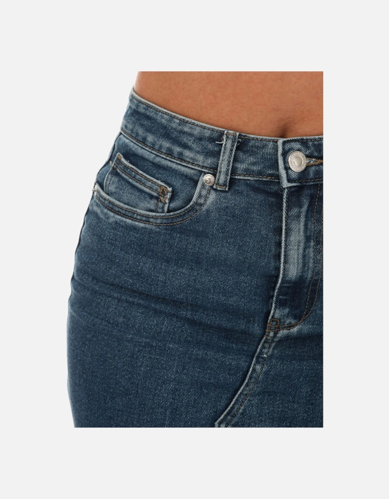 Womens Siri Denim Skirt