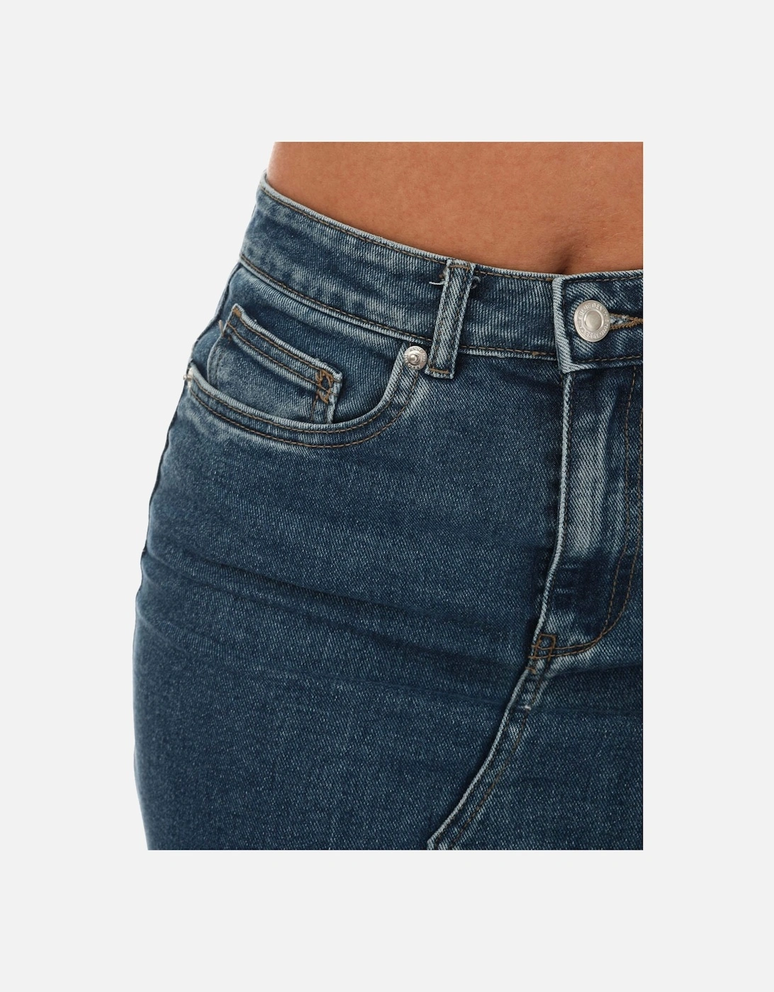 Womens Siri Denim Skirt