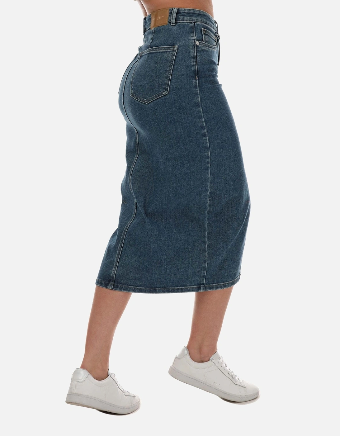 Womens Siri Denim Skirt