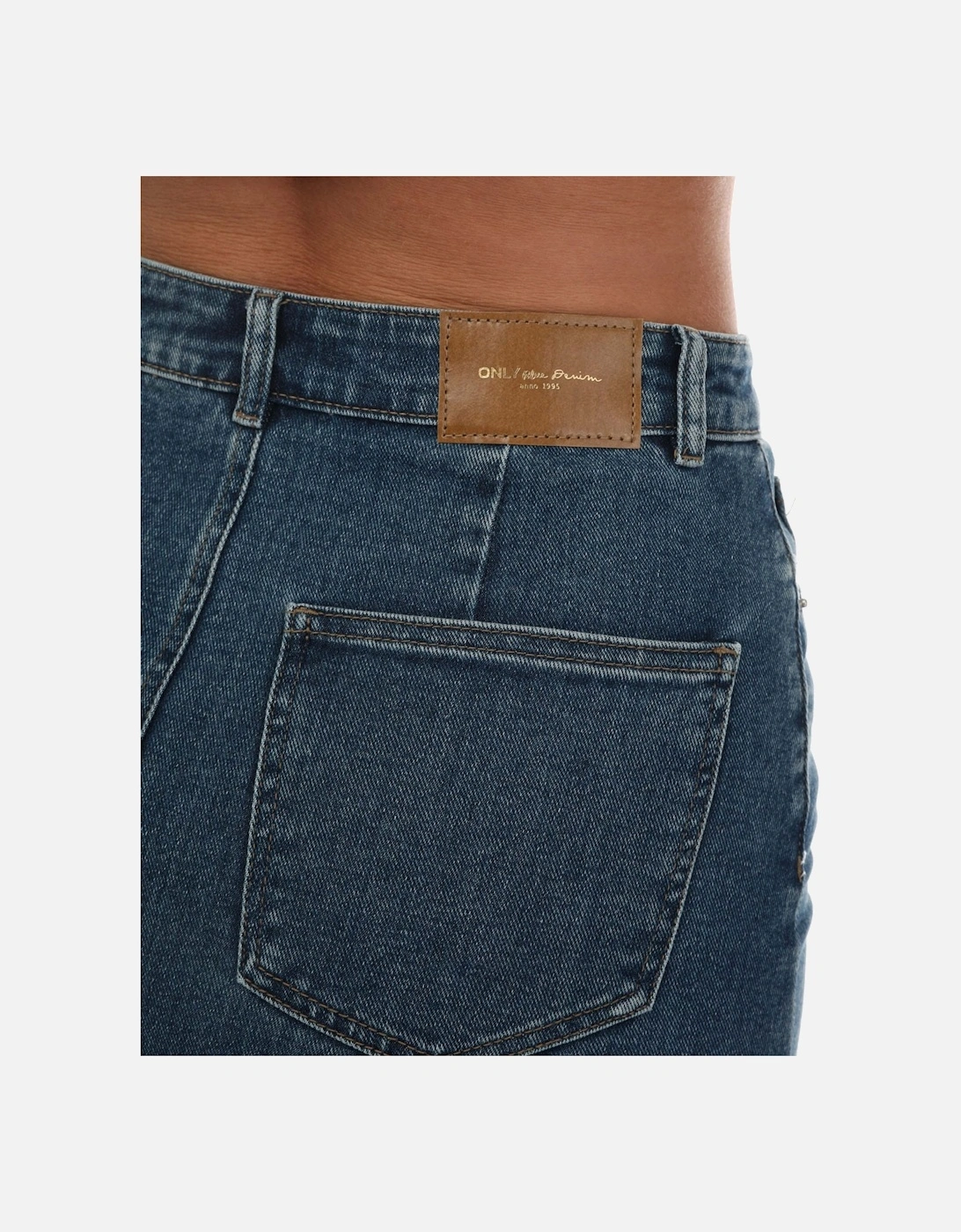 Womens Siri Denim Skirt