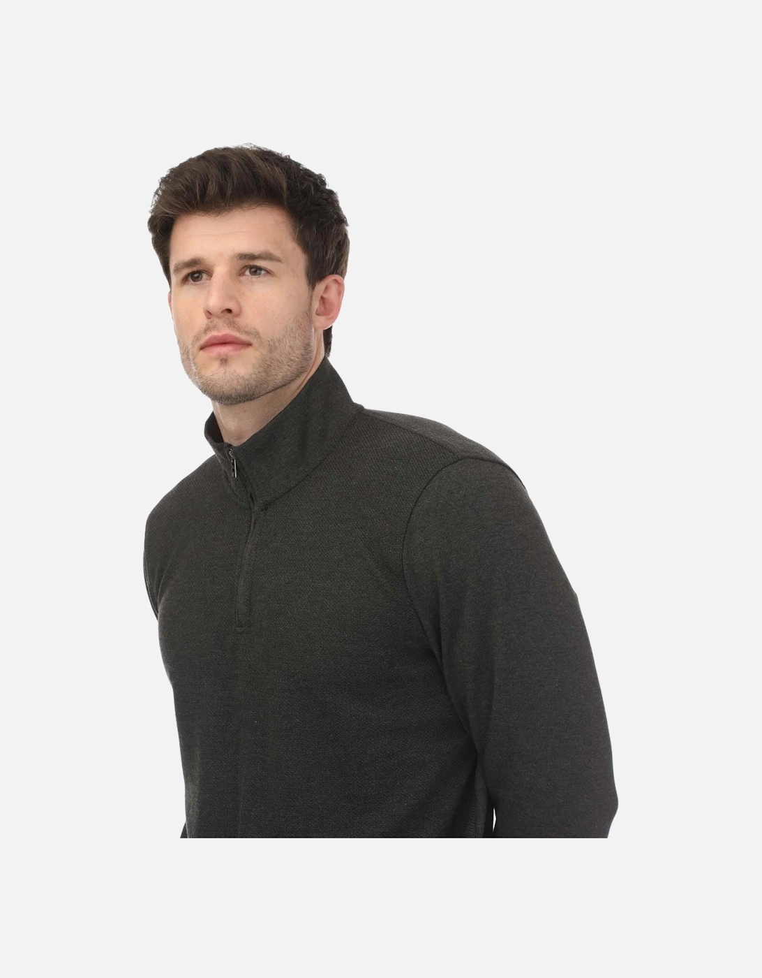 Bits Textured Funnel Neck Sweater