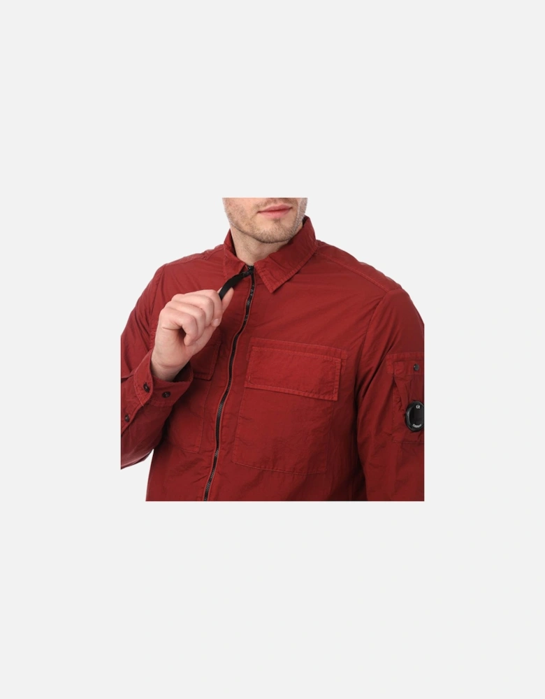 Mens Tayon L Ziped Shirt - Taylon L Chrome Lens Overshirt