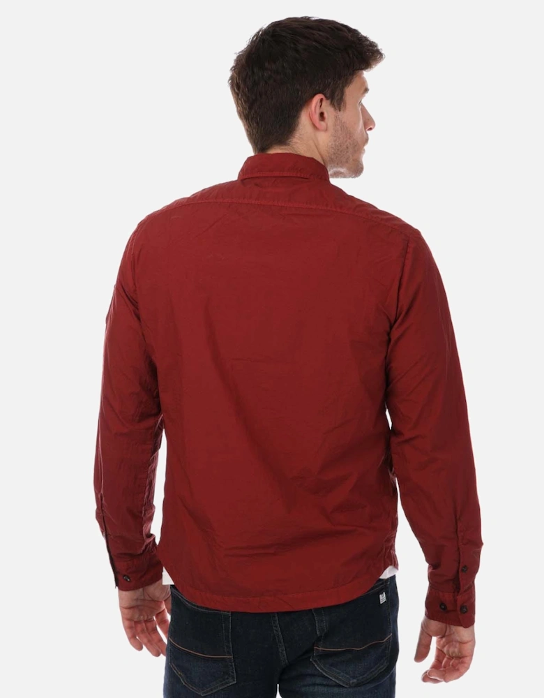 Mens Tayon L Ziped Shirt - Taylon L Chrome Lens Overshirt