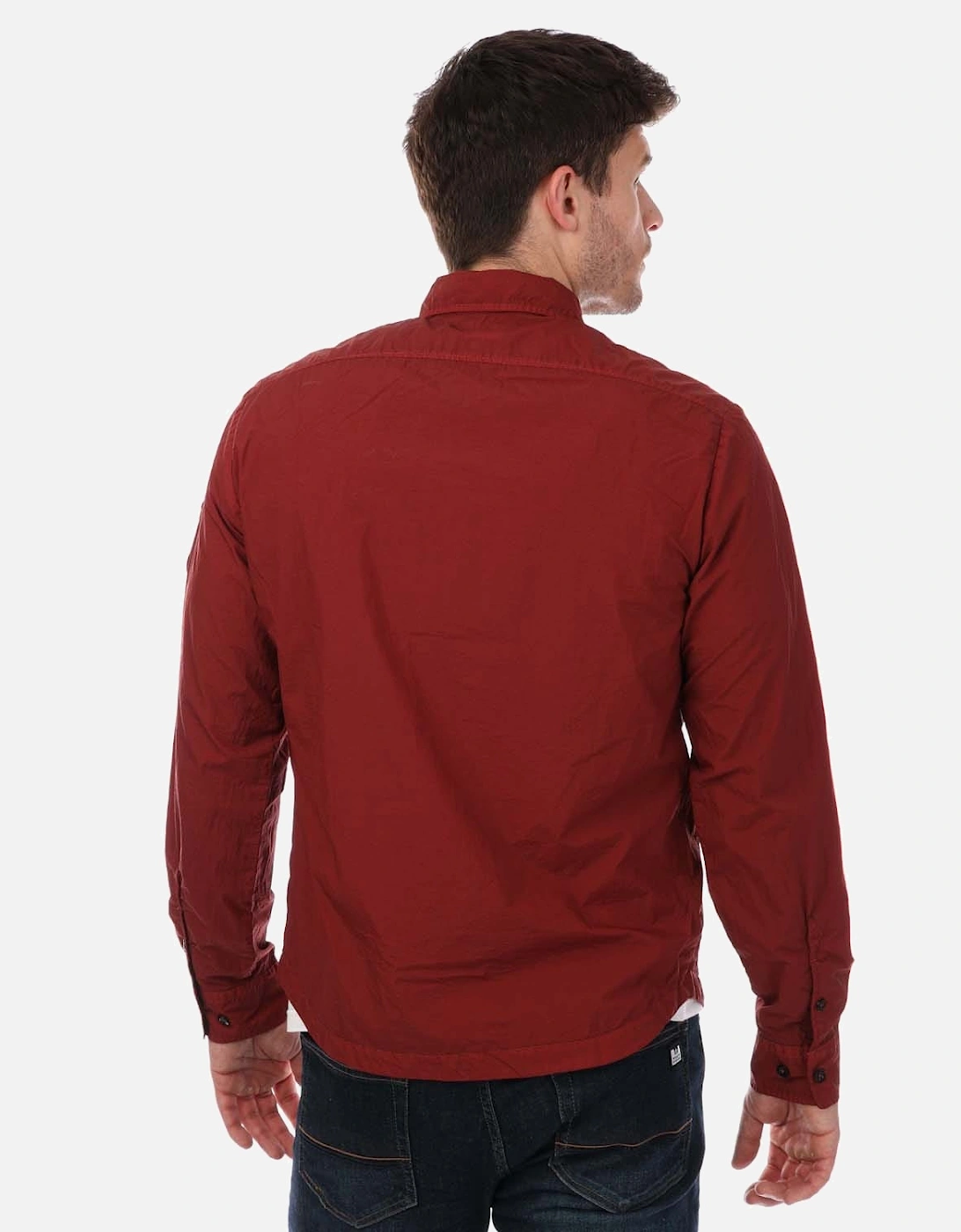 Mens Tayon L Ziped Shirt - Taylon L Chrome Lens Overshirt