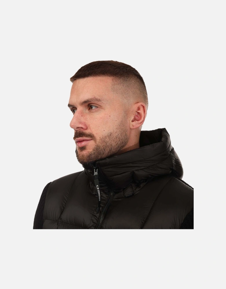Mens Merino & Nylon Mixed Goggle Jacket - Merino Goggle Knit Jacket