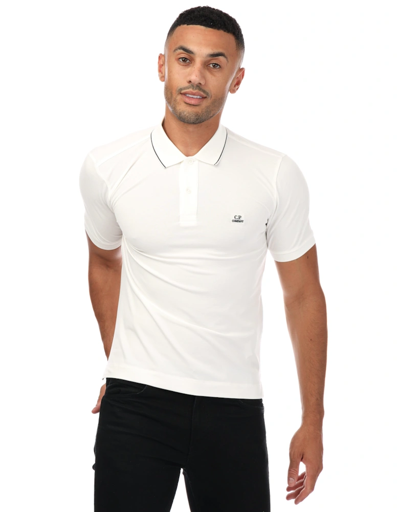 Mens Stretch Piquet Polo Shirt