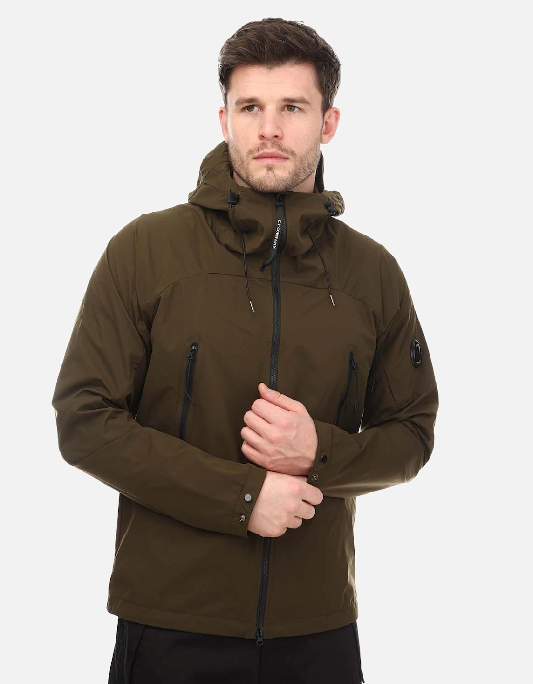 Mens Pro-Tek Hooded Jacket, 5 of 4