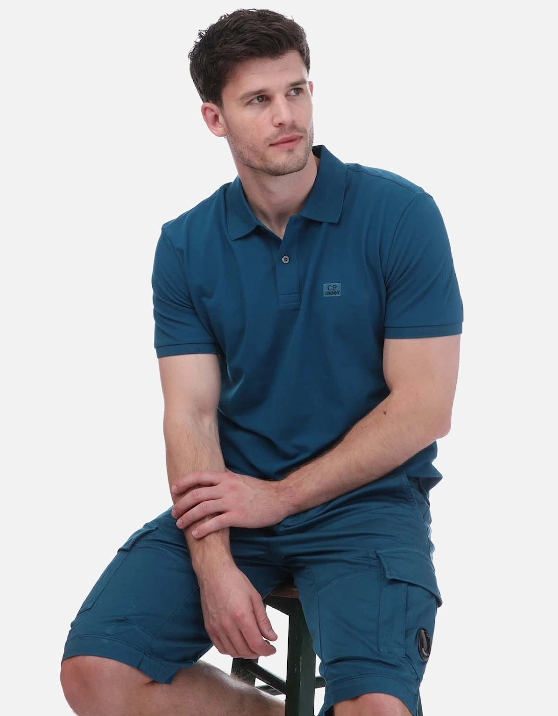 Stretch Piquet Regular Polo Shirt