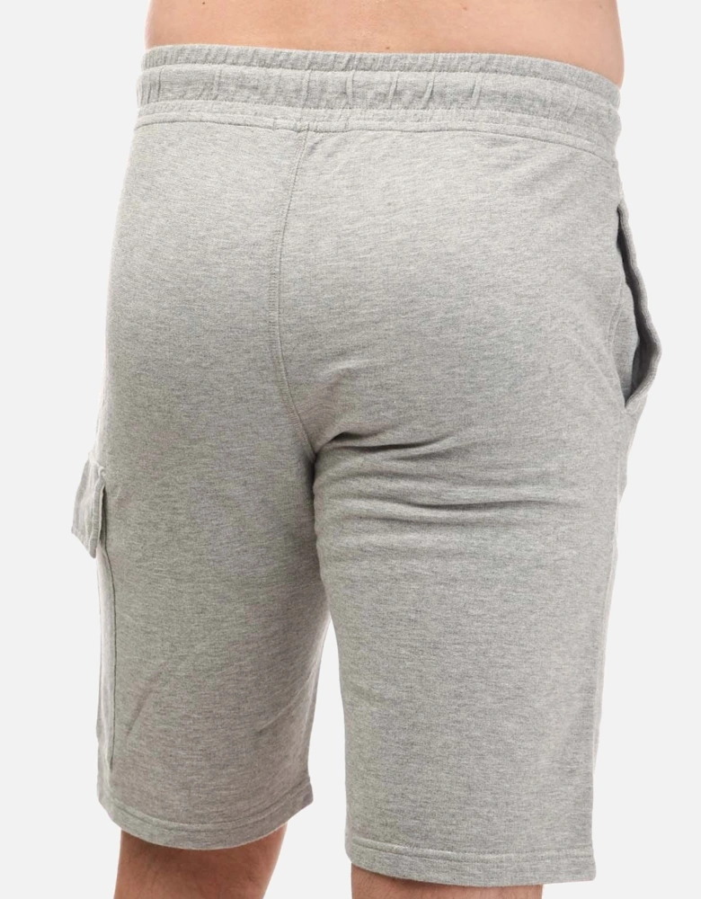Mens Light Fleece Utility Shorts