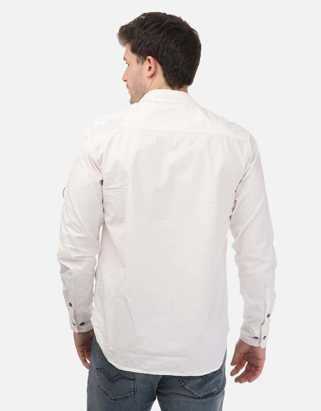 Gabardine Zipped Overshirt