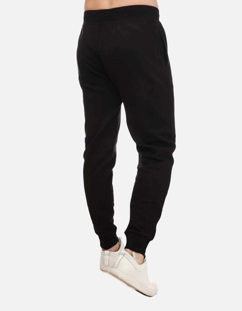 Mens Diagonal Raised Fleece Cargo Sweatpants